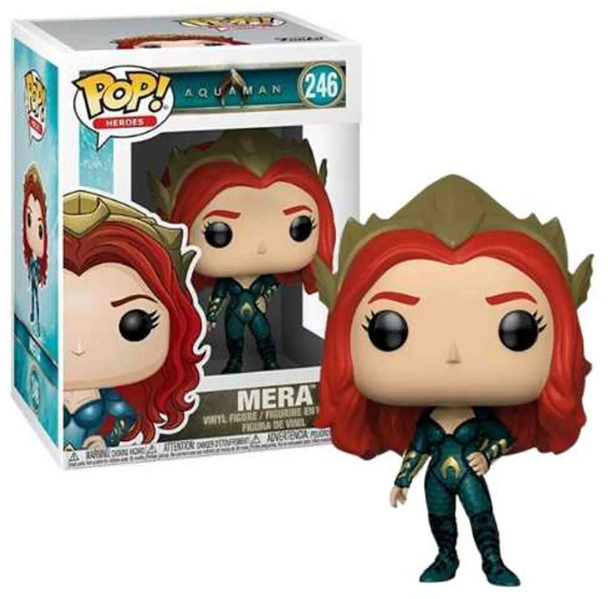 Funko Pop! Aquaman Mera Verzamelfiguur 10cm #246 - Multi