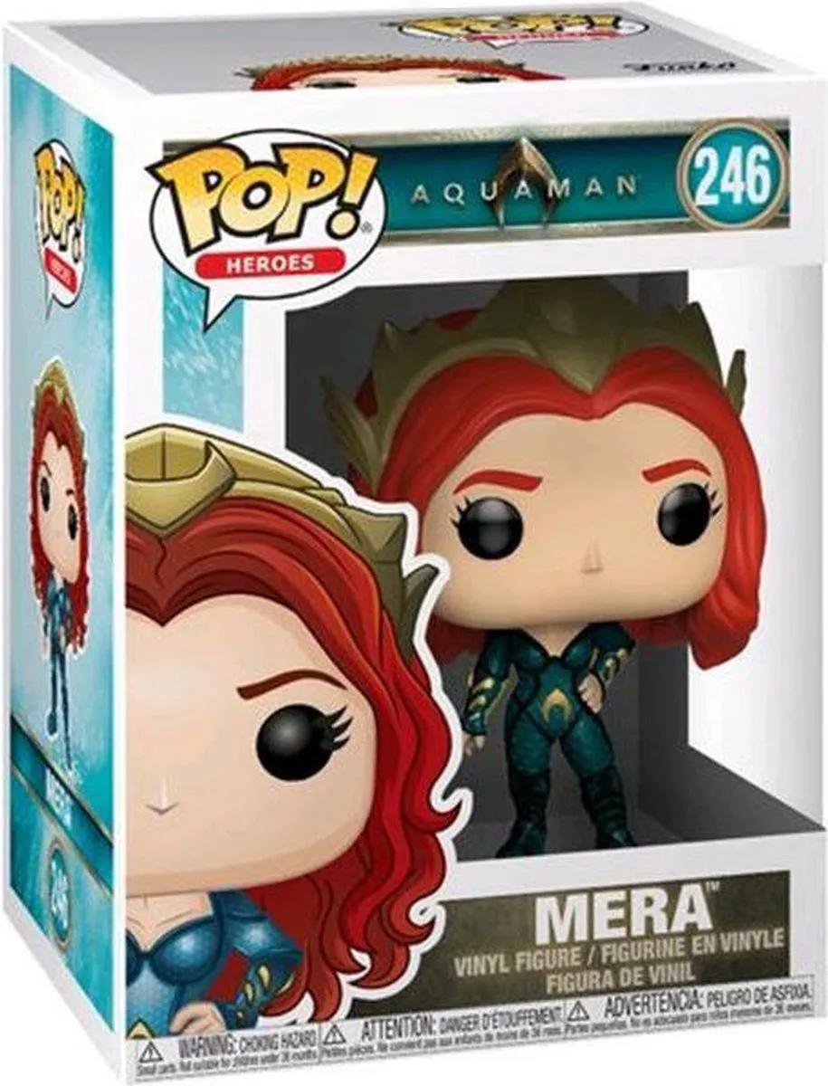 Funko Pop! Aquaman Mera Verzamelfiguur 10cm #246 - Multi