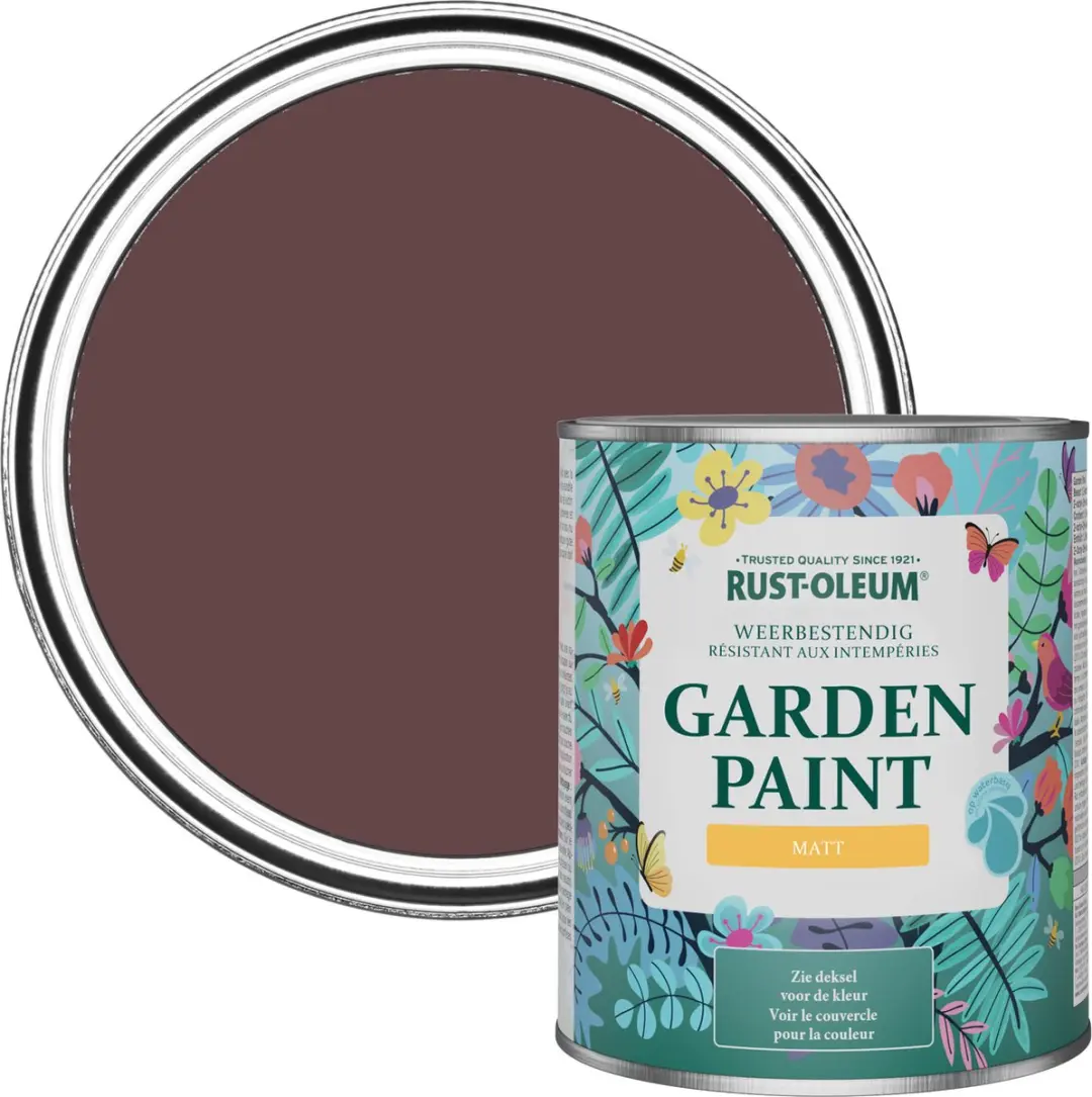 Rust-Oleum Mulberry Straat Tuinverf Matt 750ml