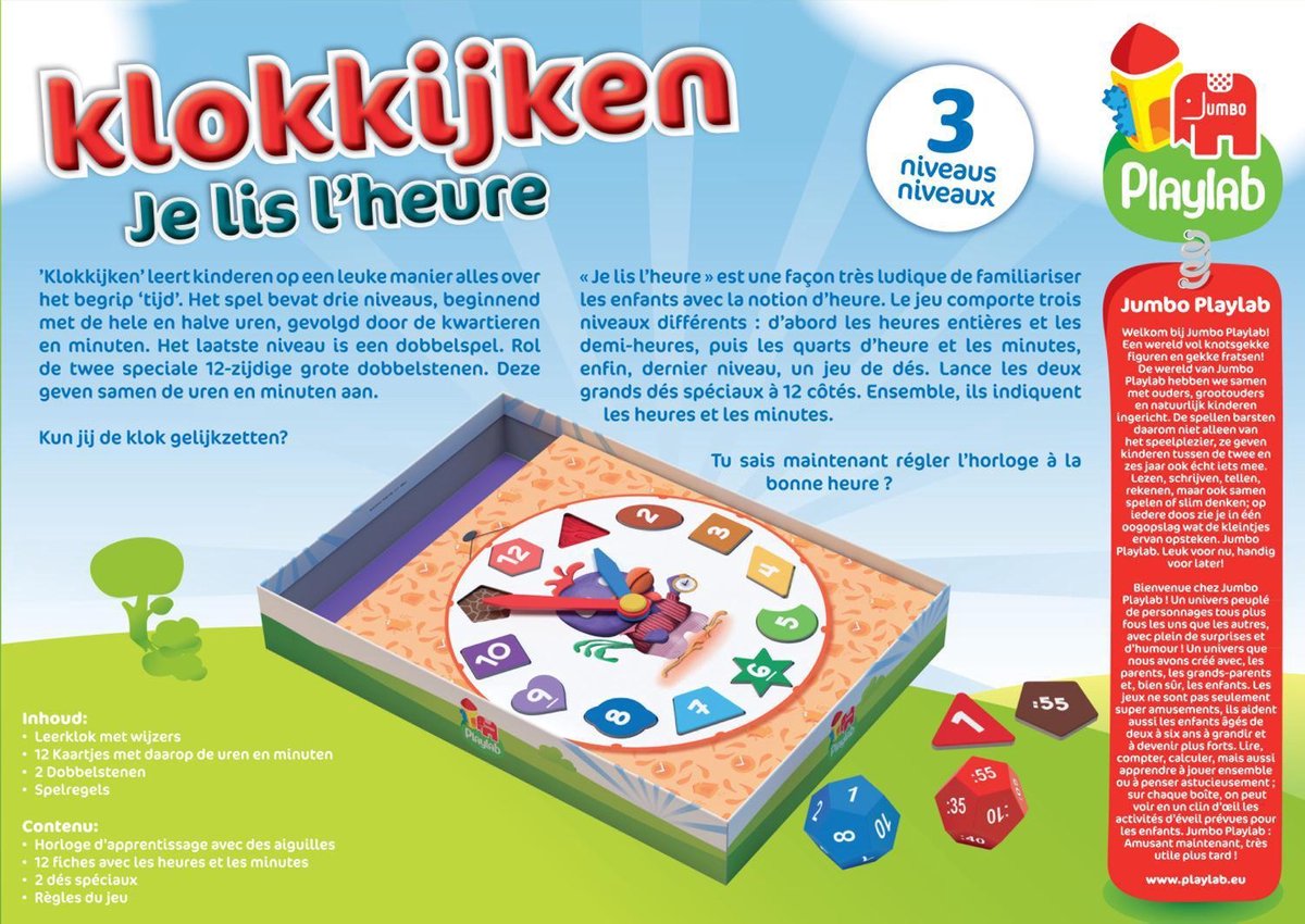 Playlab Klokkijken