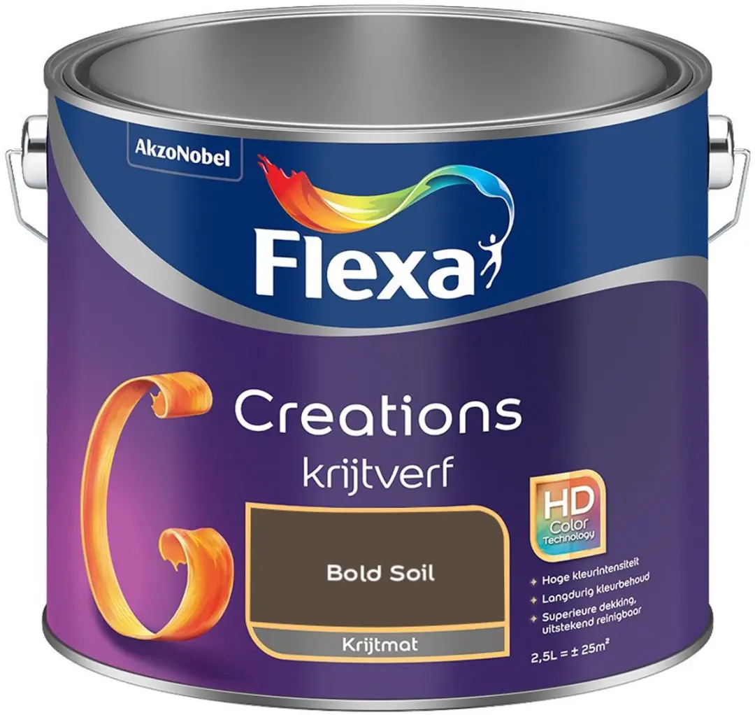Flexa Creations Muurverf Bold Soil 2,5L