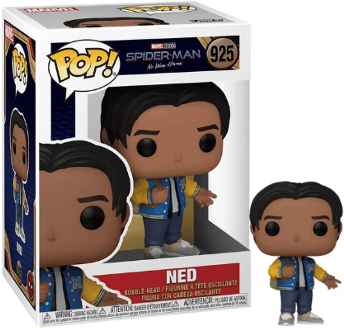 Funko Marvel POP! SpiderMan No Way Home Ned 9cm - Multicolours - afbeelding 6 van 6