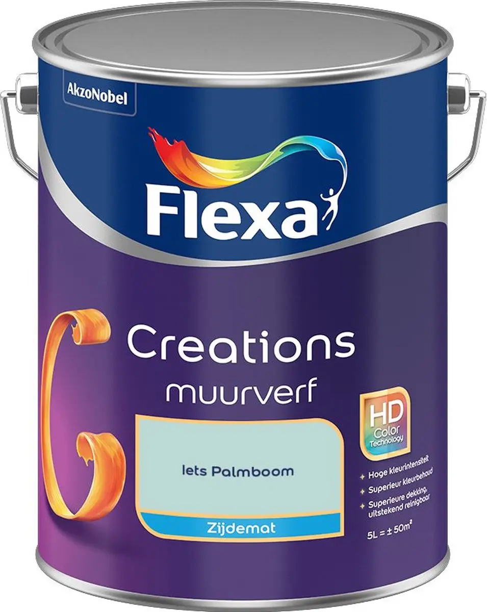 Flexa Creations Muurverf Zijdemat Iets Palmboom 5L