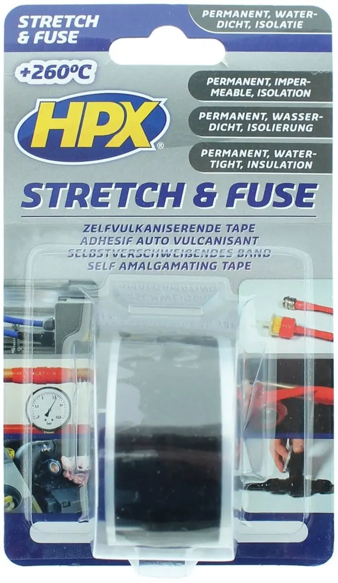 HPX Stretch & Fuse Zelfvulkaniserende Tape 25mm x 3m