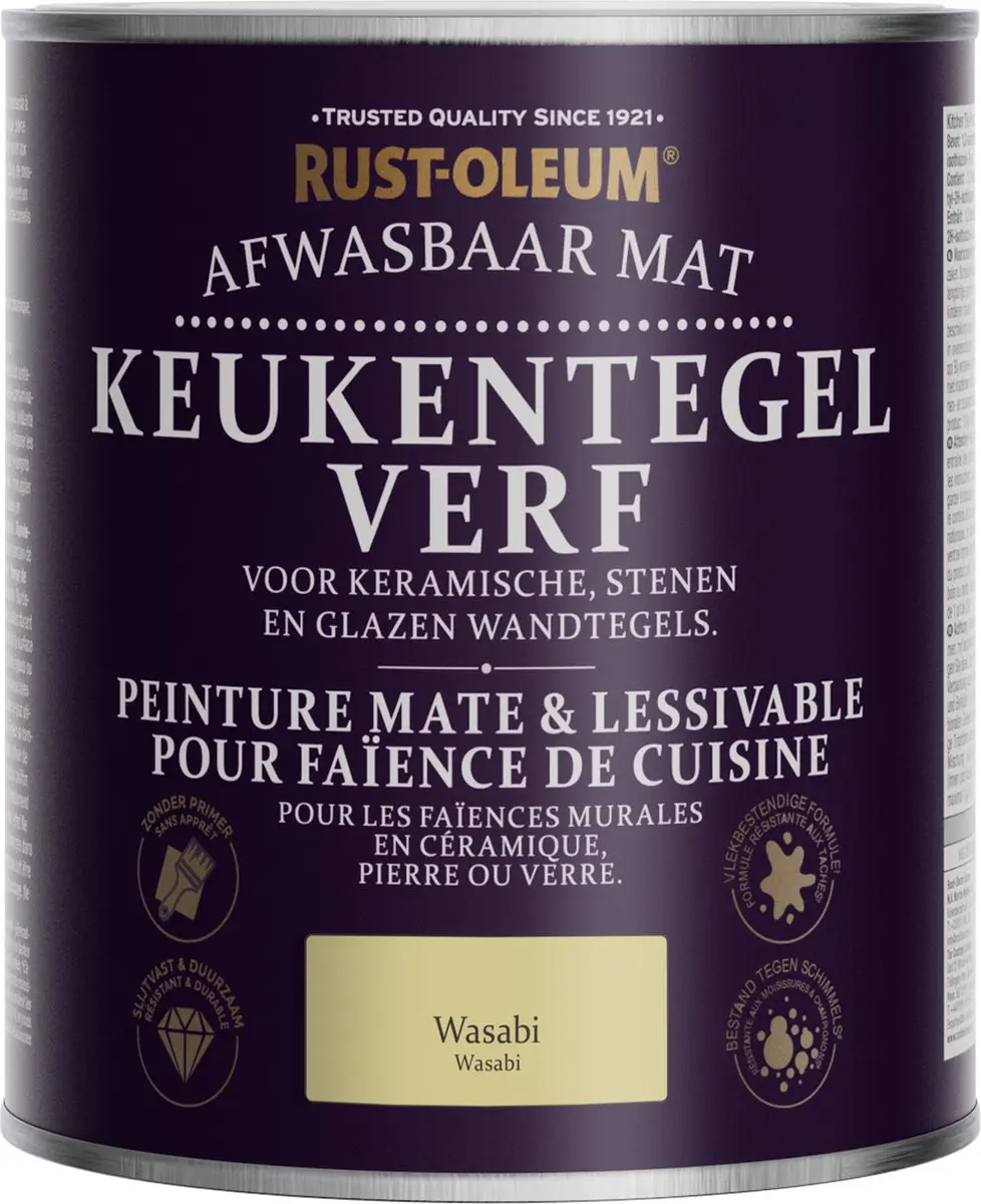 Rust-Oleum Groene Verf Wasabi 750ml