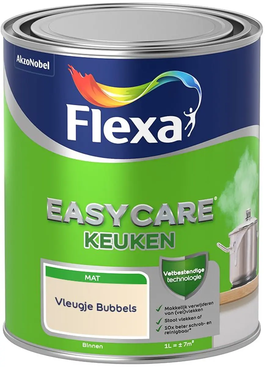 Flexa Easycare Keuken Vleugje Bubbels Mengverf 1L