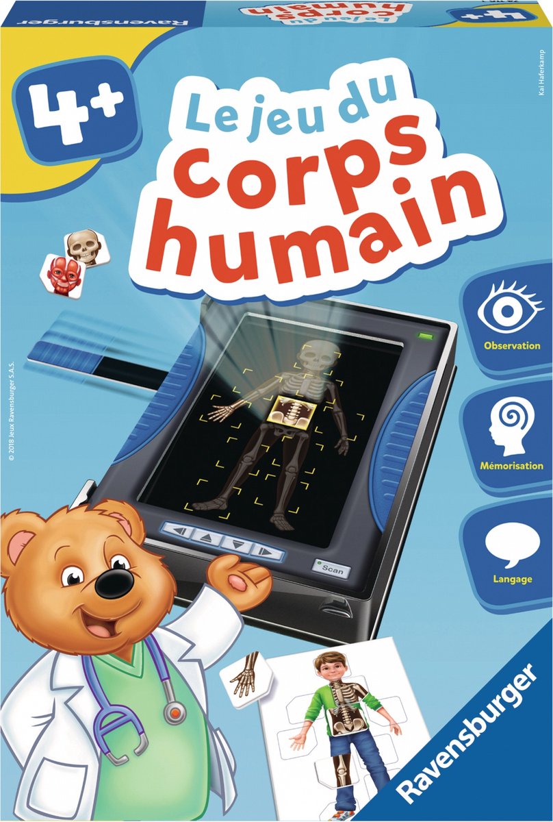 Ravensburger – Spiel des menschlichen Körpers, 24116