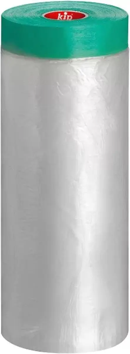 Kip 3377 Afdekfolie + Washi Tape Extra Strong - 2700mm x 20m - Meerkleurig