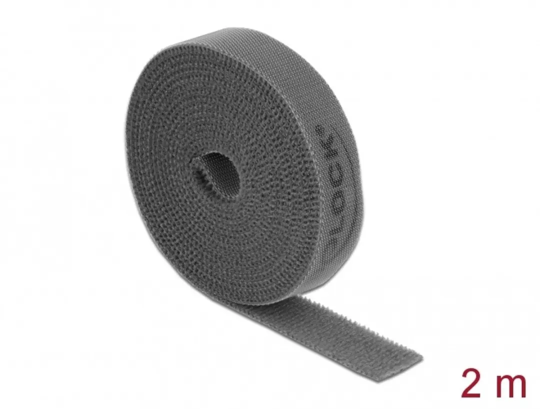 Delock Klittenband Rol 2m x 15mm