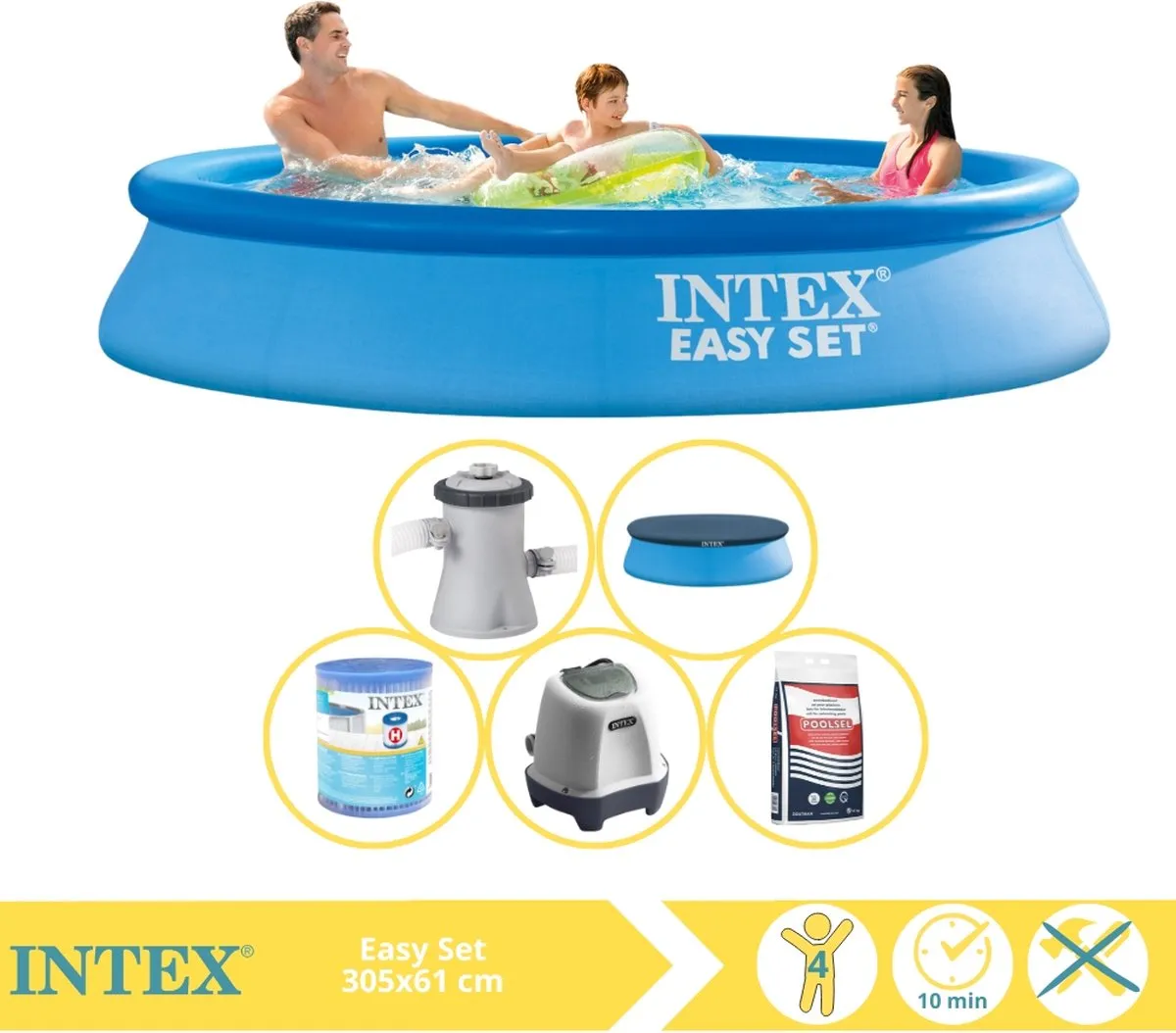 Intex Easy Set Zwembad 305x61cm