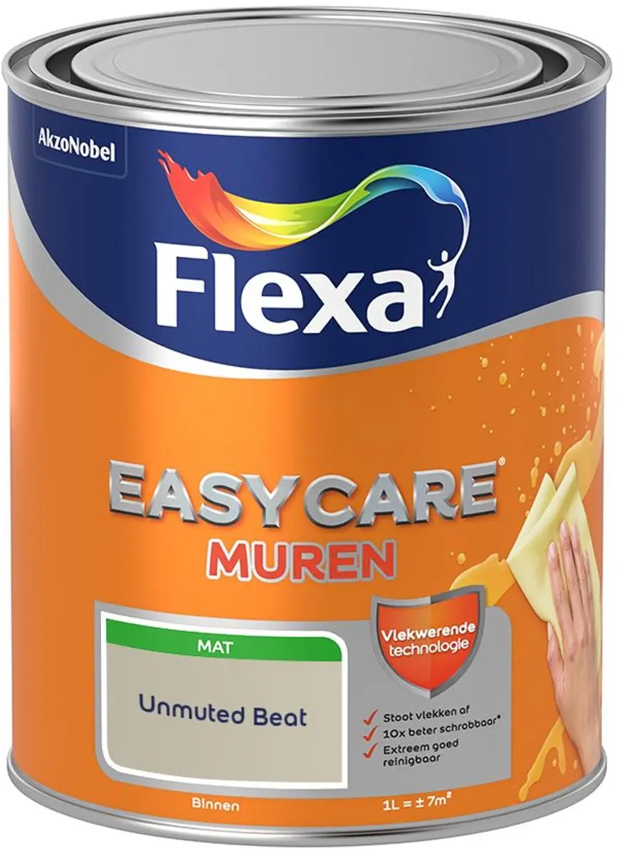 Flexa Easycare Muren Unmuted Beat Mengverf 1L