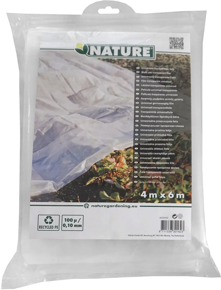 Nature Groeifolie 4x6m 100μ - Transparant - afbeelding 6 van 6