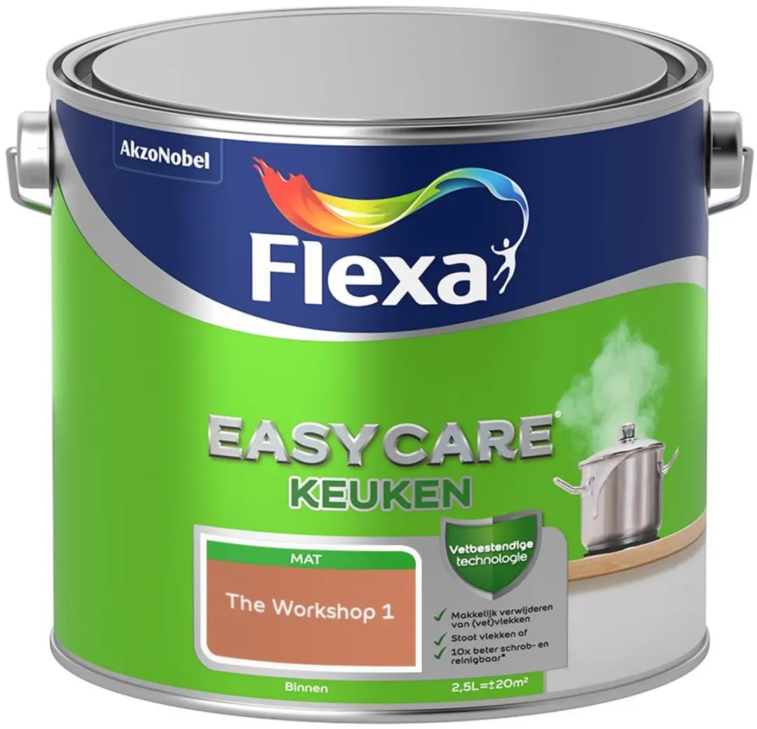 Flexa Easycare Keuken The Workshop 1 Mengverf 2,5L