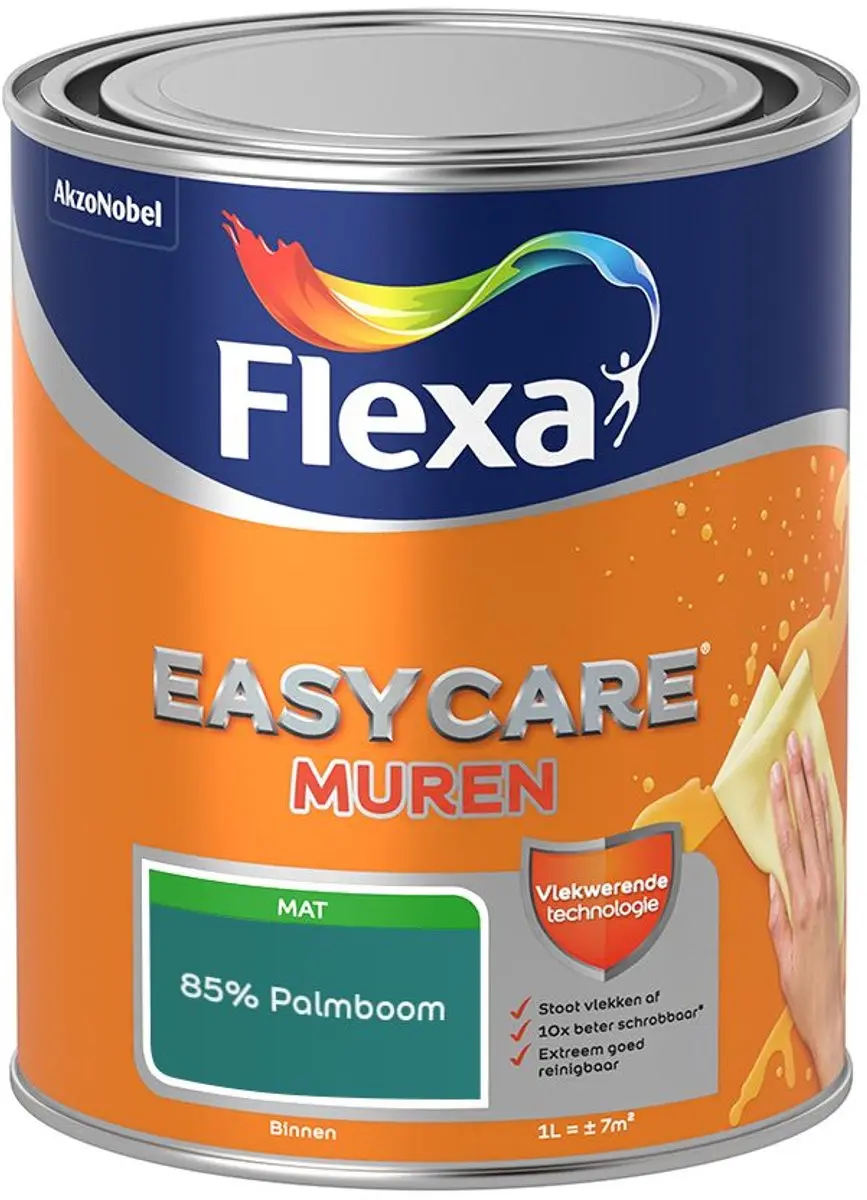 Flexa Easycare Muren Mengverf 1L - 85% Palmboom