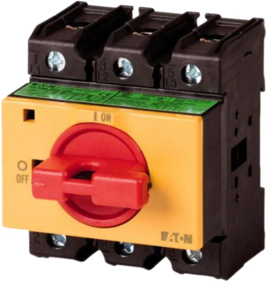 Eaton AAN-UIT-schakelaar P3 63A 3-polig+N