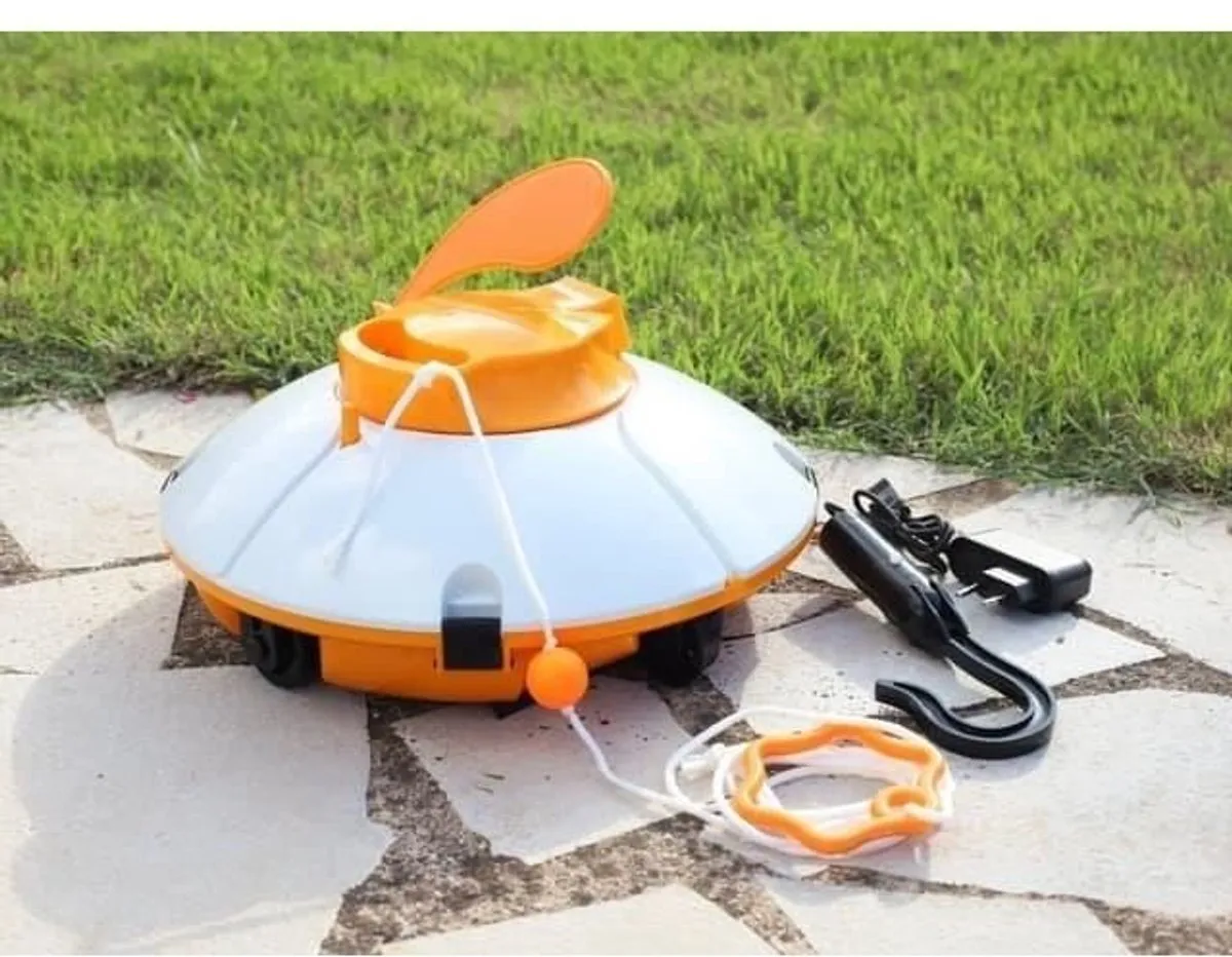 Bestway Agate Zwembadrobot - 15m² - Wit/Oranje - afbeelding 3 van 4