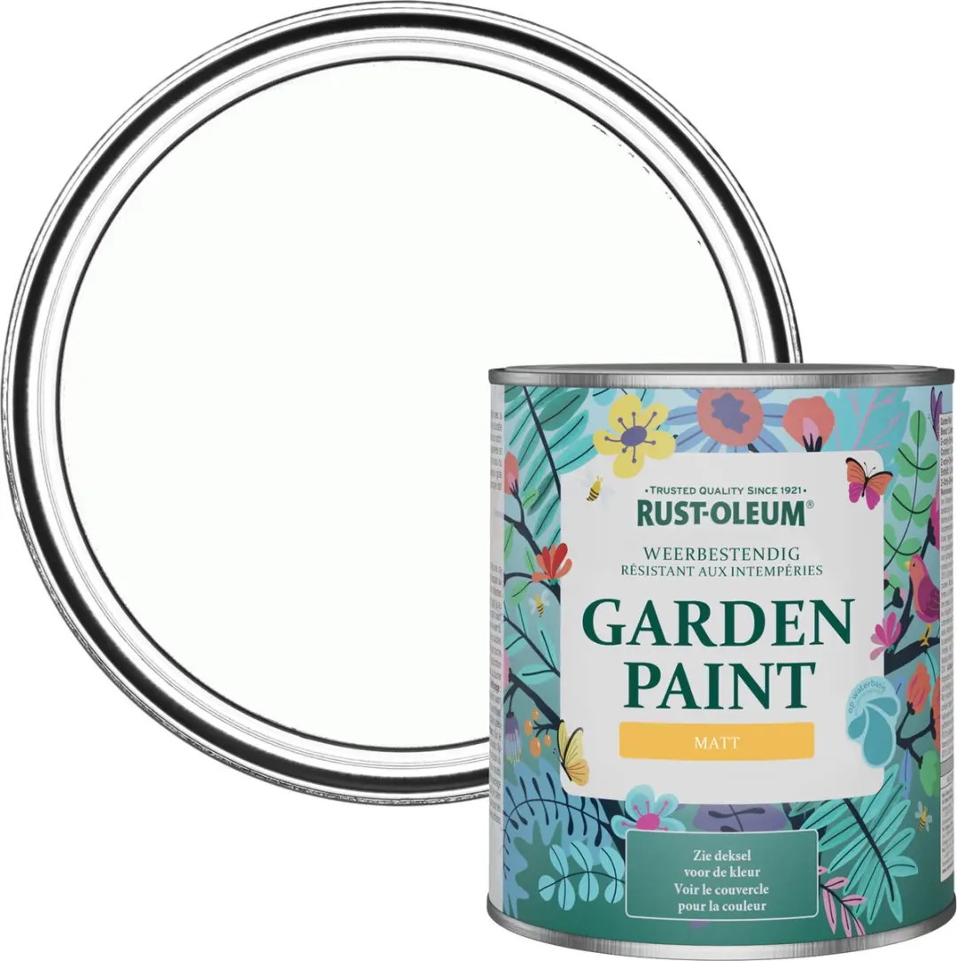 Rust-Oleum Gebroken Wit Tuinverf Maansteen 750ml