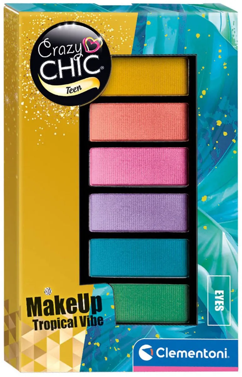 Clementoni Crazy Chic Oogschaduwpalet Tropical Style