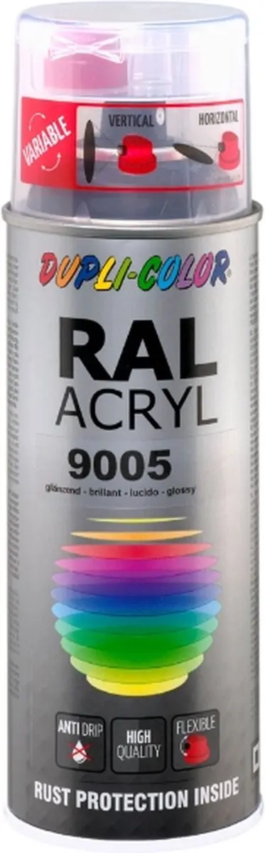 Motip Dupli-Color Acryl Spuitbus Hoogglans 0.4L - RAL 7005 Muisgrijs