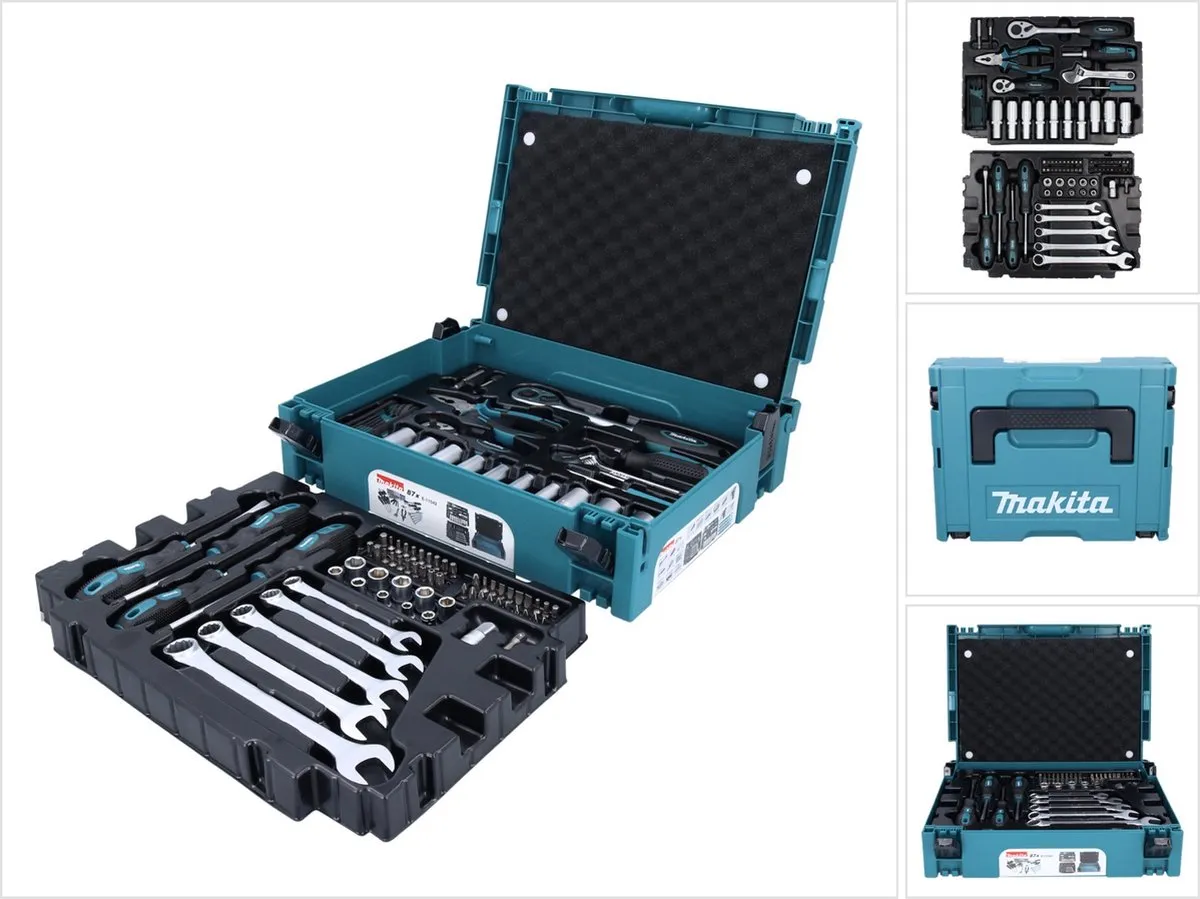 Makita E-11542 Handgereedschapset 87-delig - afbeelding 6 van 6