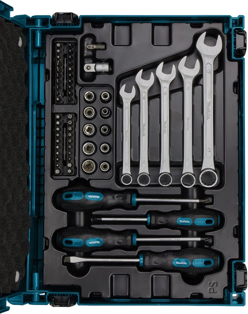 Makita E-11542 Handgereedschapset 87-delig