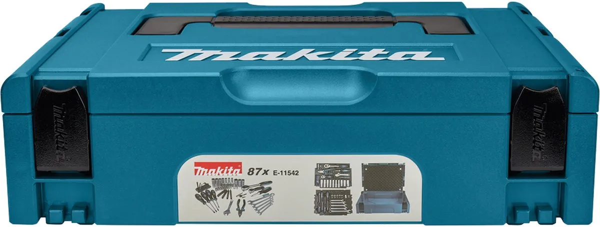 Makita E-11542 Handgereedschapset 87-delig