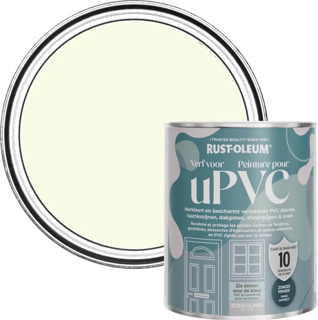 Rust-Oleum Gebroken Wit Zijdeglans Verf 750ml