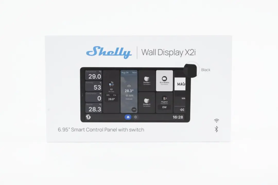 Shelly Wall Display X2i - Zwart