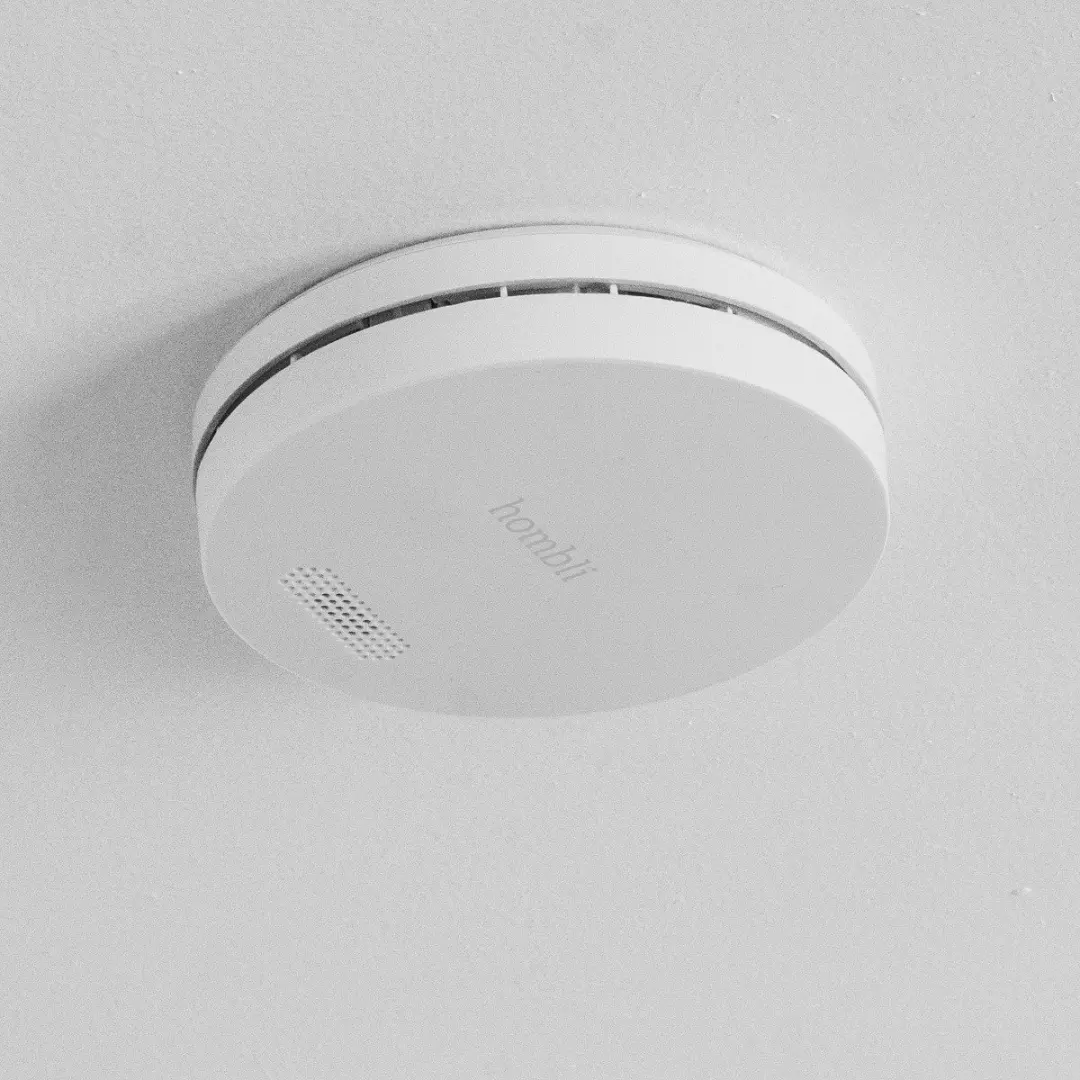 Hombli Slimme Rookmelder - 10 Jaar Batterij - 85dB - Grijs