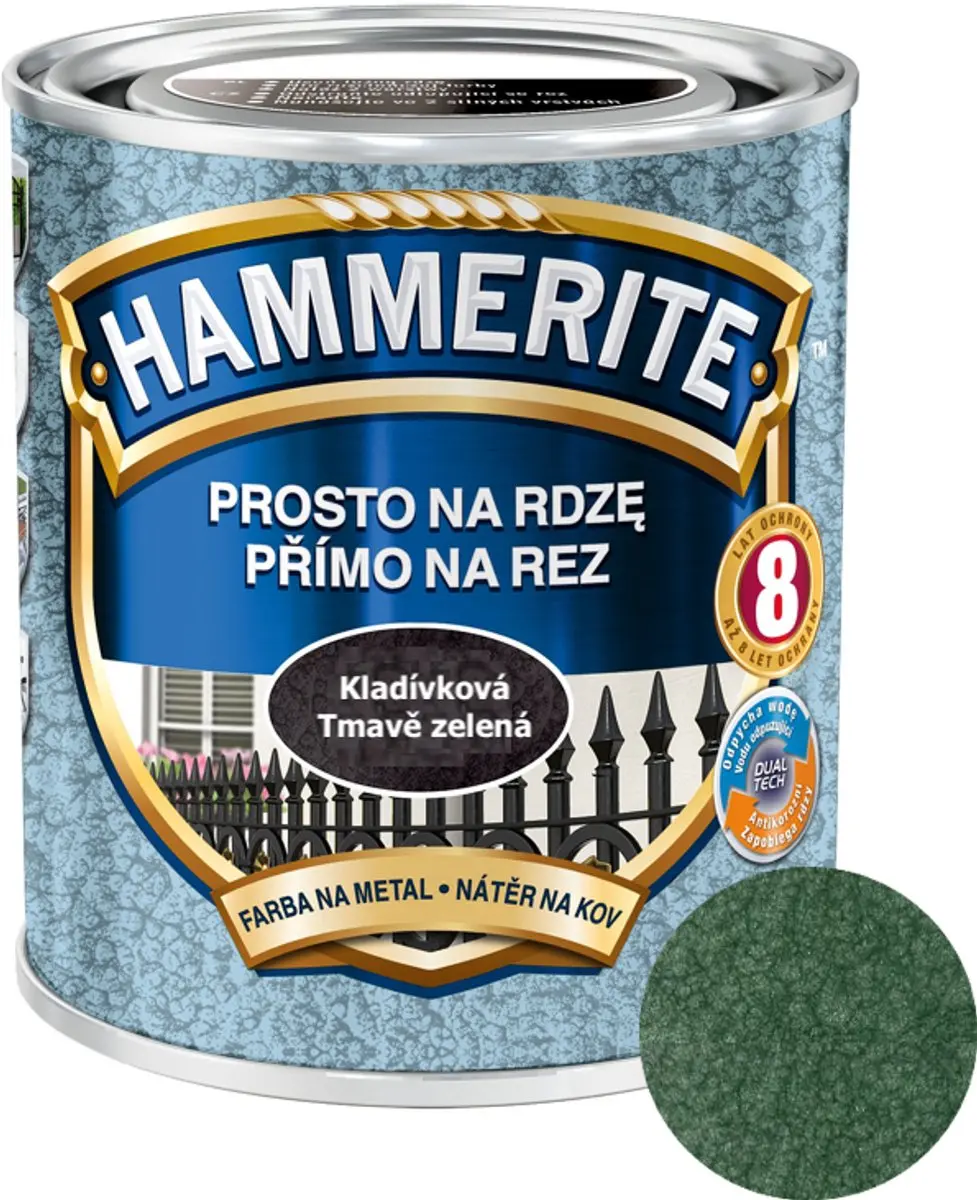 Hammerite Direct Op Roest Hamer 2,5L - Bruin