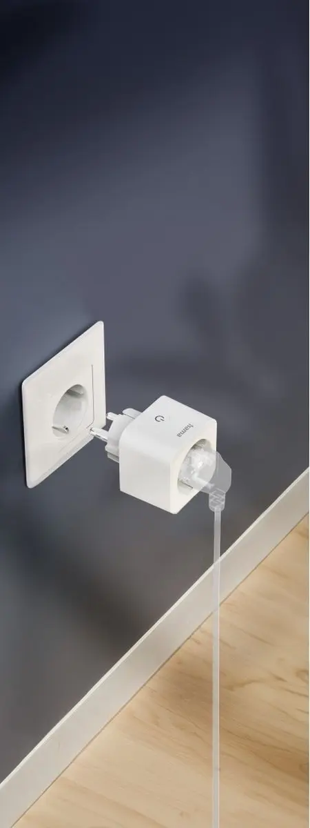 Hama Smarte WLAN-Steckdose Matter 3680W - Wit