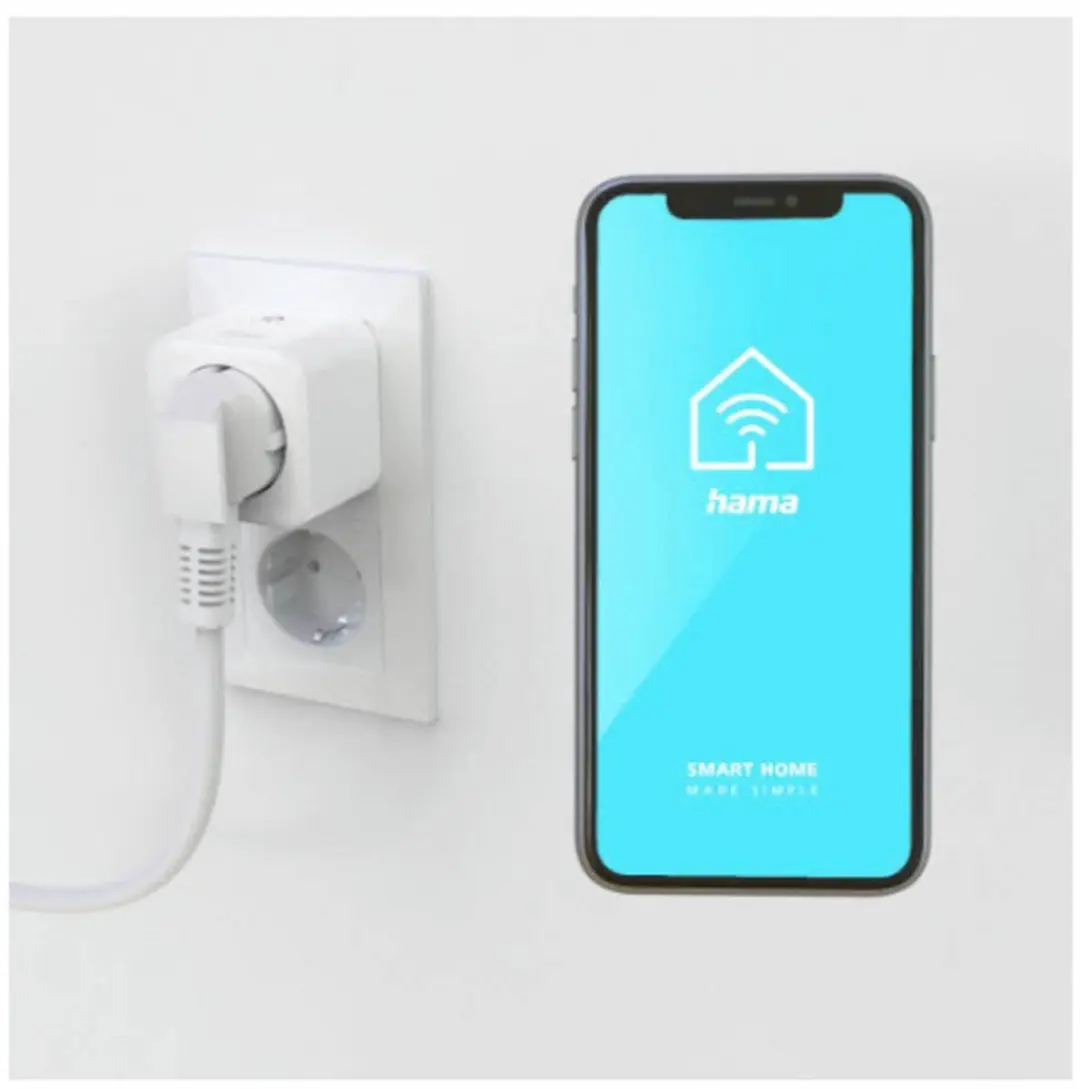 Hama Smarte WLAN-Steckdose Matter 3680W - Wit