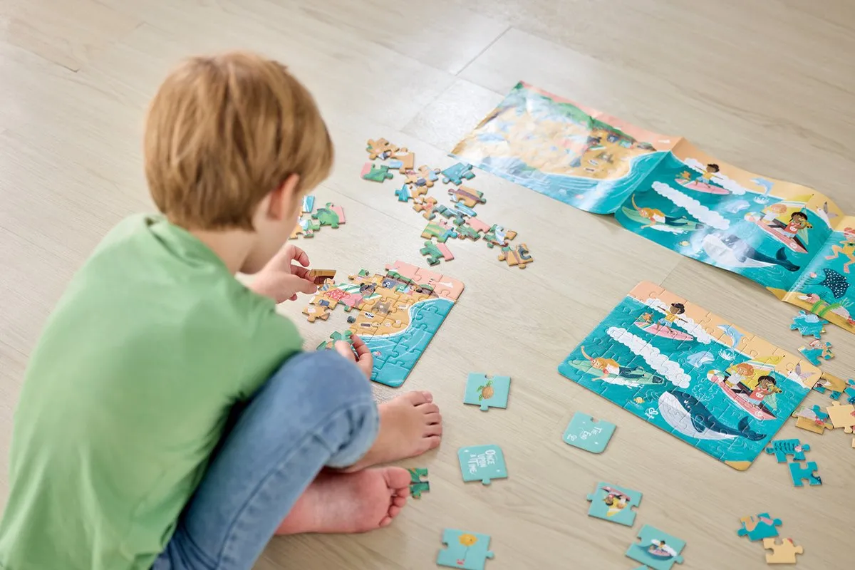Hape Oceaan Vrienden Puzzel 1000 Stuks - Multicolor - afbeelding 6 van 6