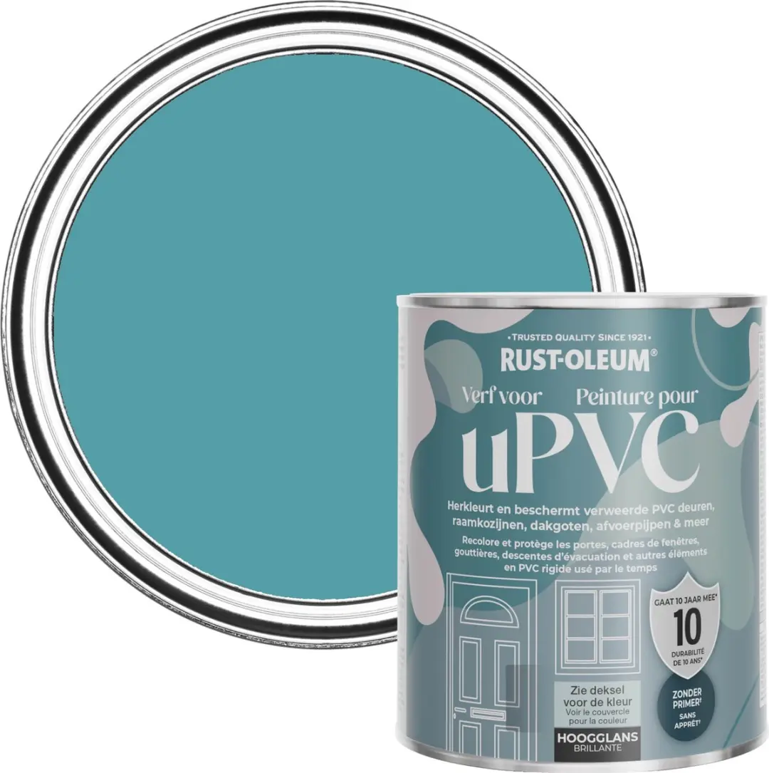 Rust-Oleum Blauw Hoogglans Verf Petrol 750ml