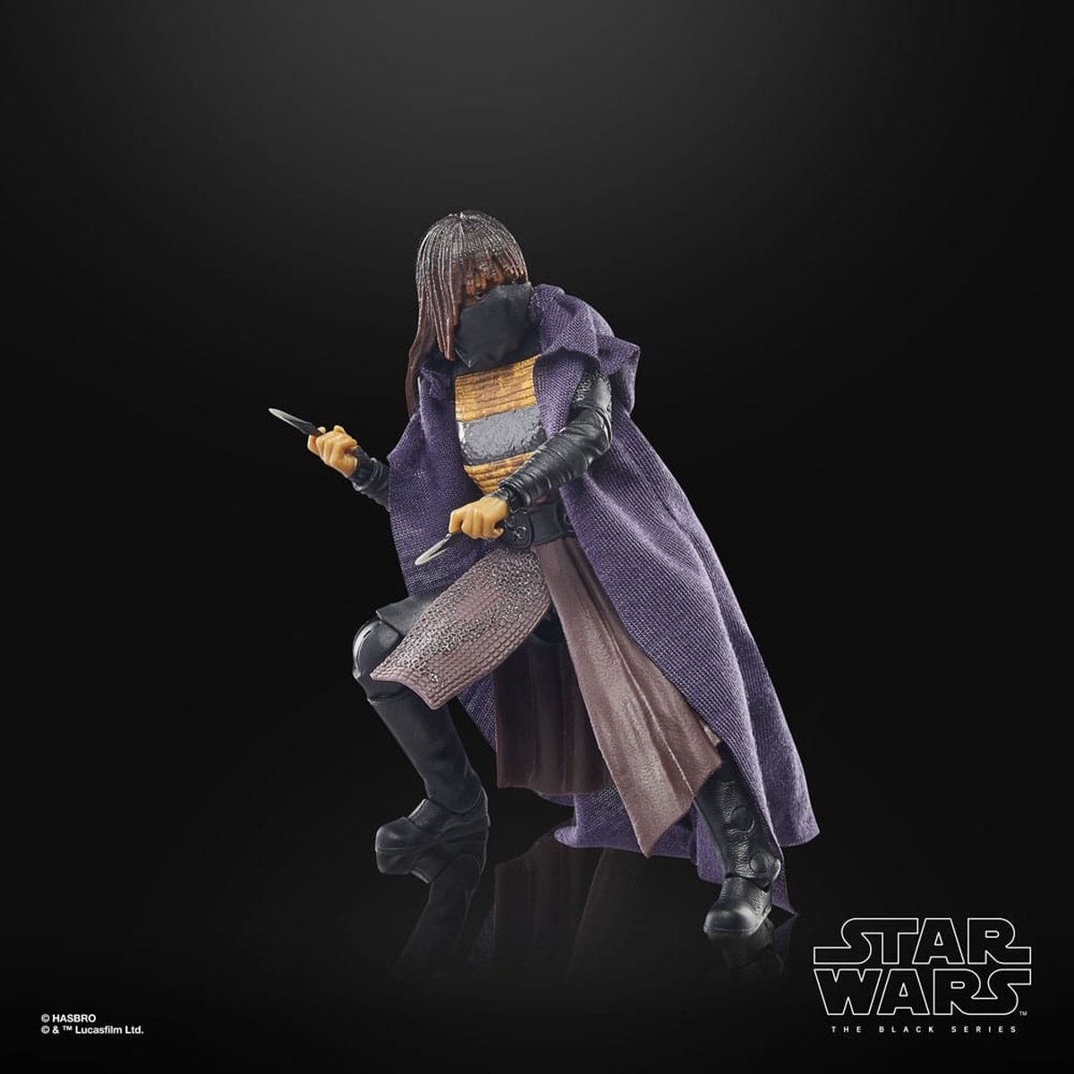 Hasbro Star Wars: The Acolyte Black Series Action Figure Mae (Assassin) 15 cm Action Figuur