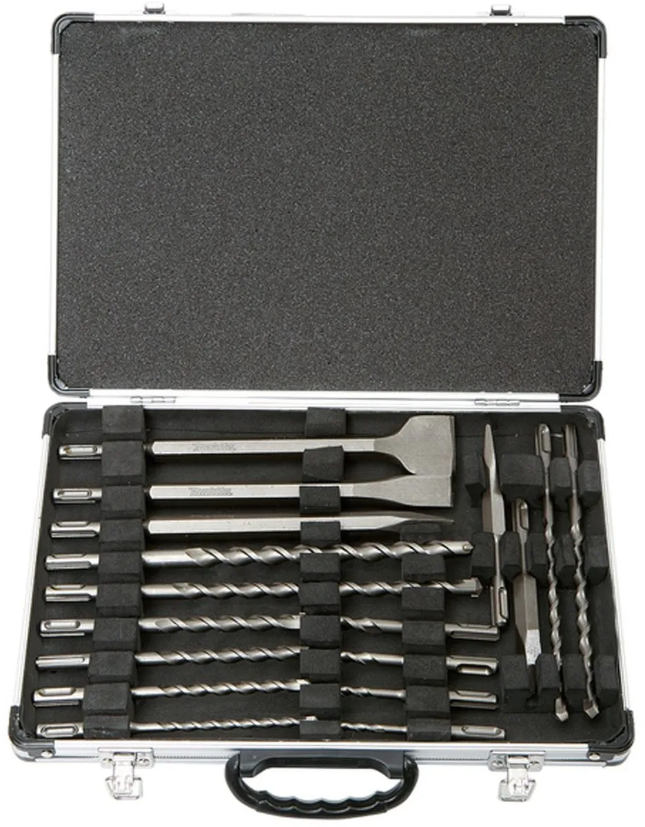 Makita SDS-plus Boren & Beitelset 17-delig - Hout