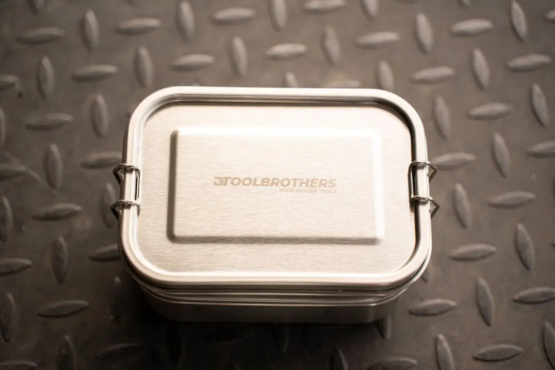 Toolbrothers Fan Roestvrijstalen Broodtrommel 2 lagen 1340ml
