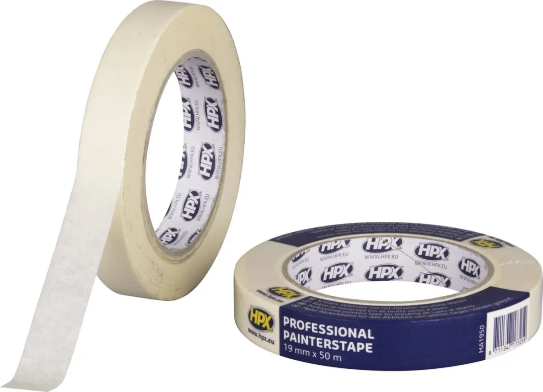 HPX Masking Tape 60°C - Beige 19mm x 50m