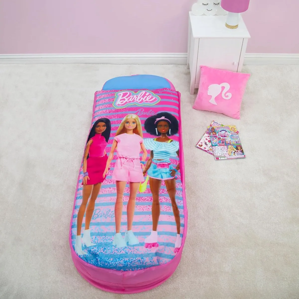 Barbie Readybed Luchtbed & Slaapzak 1 Persoons - Multi Colour