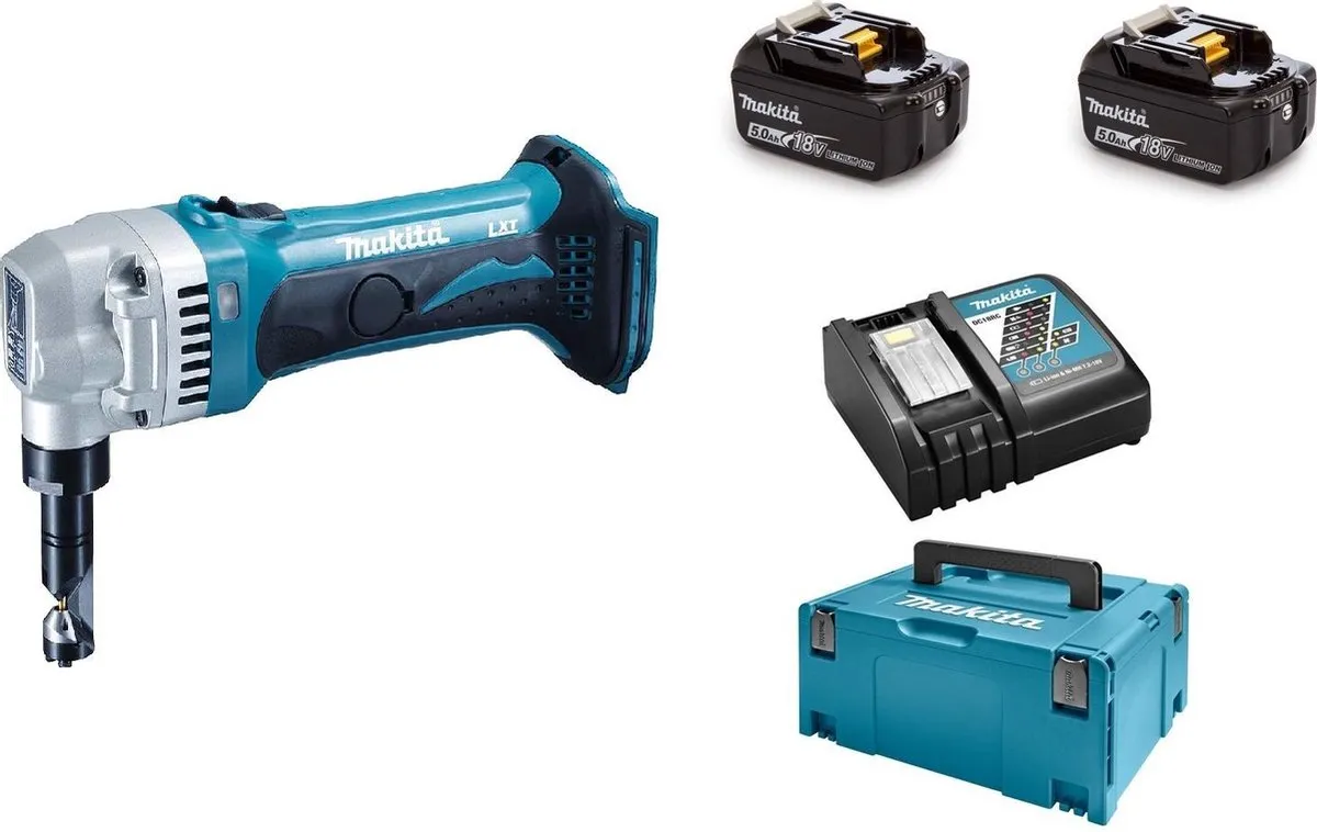 Makita DJN161RTJ Accu Knabbelschaar 18V - 1900 Slagen/min