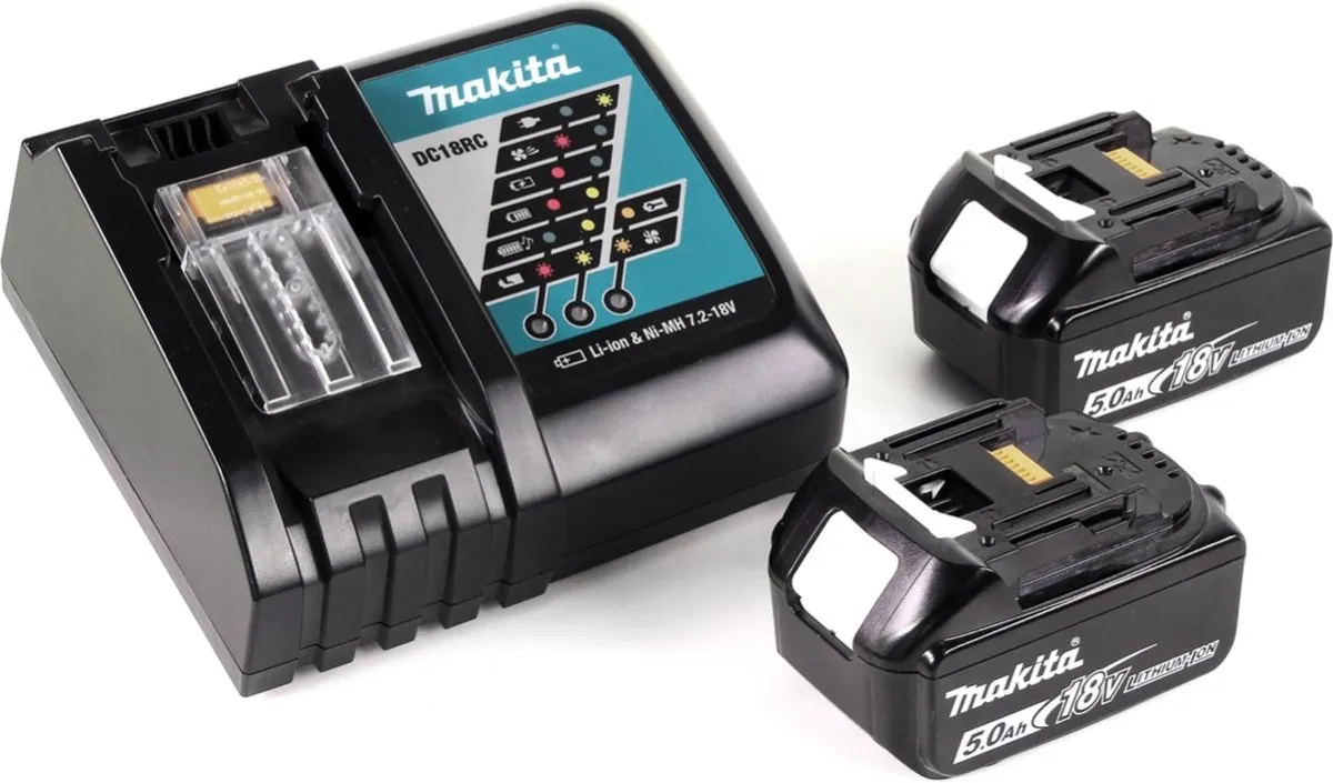 Makita DJN161RTJ Accu Knabbelschaar 18V - 1900 Slagen/min
