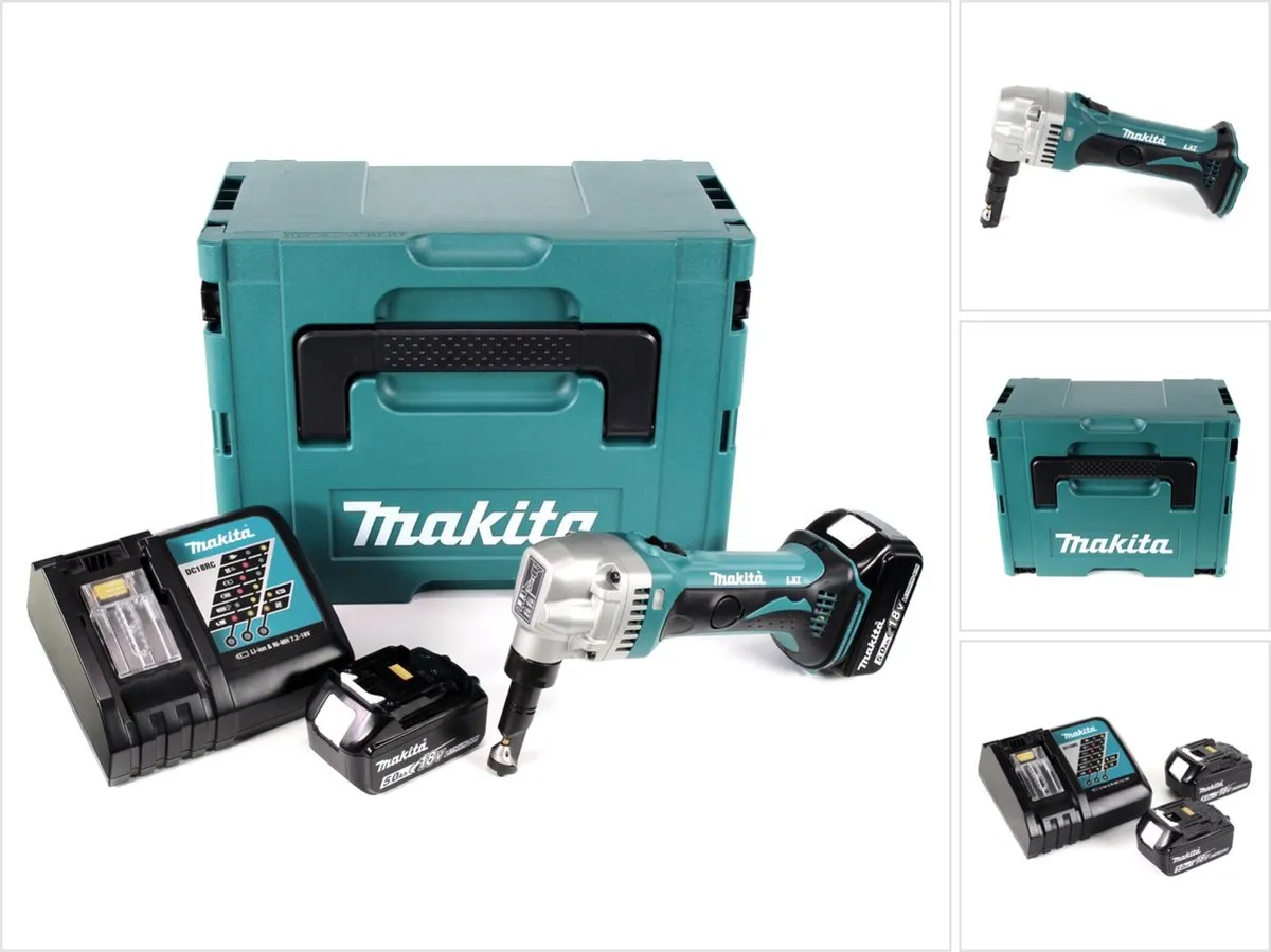 Makita DJN161RTJ Accu Knabbelschaar 18V - 1900 Slagen/min