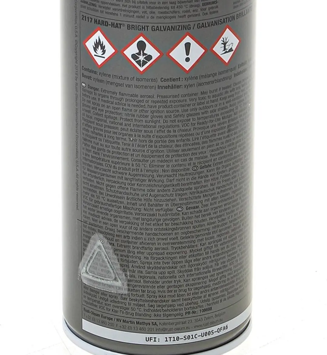 Rust-Oleum Galva Zinc-Alu Primer Spuitbus 500ml - Grijs