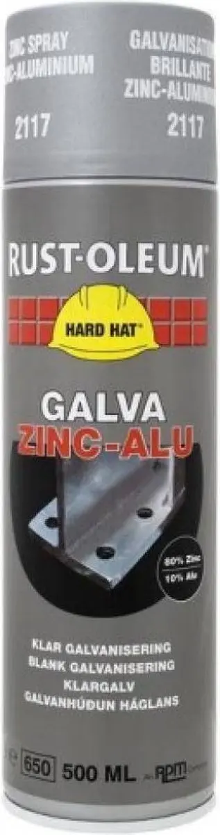 Rust-Oleum Galva Zinc-Alu Primer Spuitbus 500ml