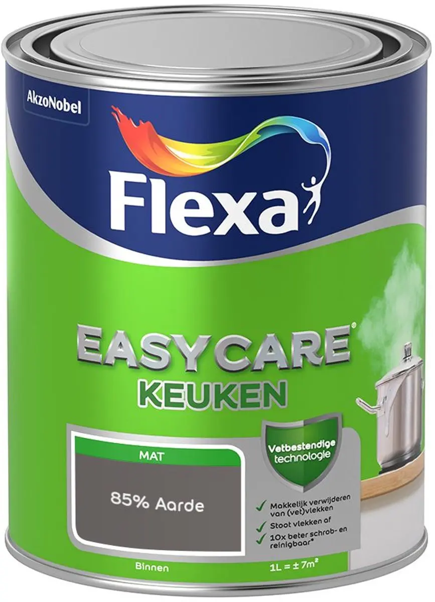 Flexa Easycare Keukenverf 85% Aarde - 1L