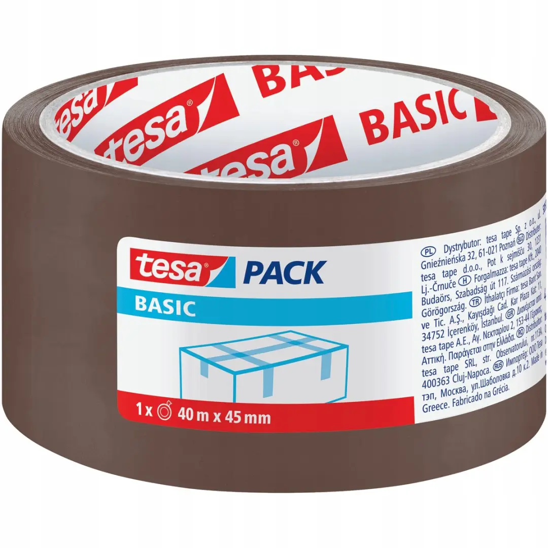 Tesa Verpakkingstape Bruin 40m x 45mm
