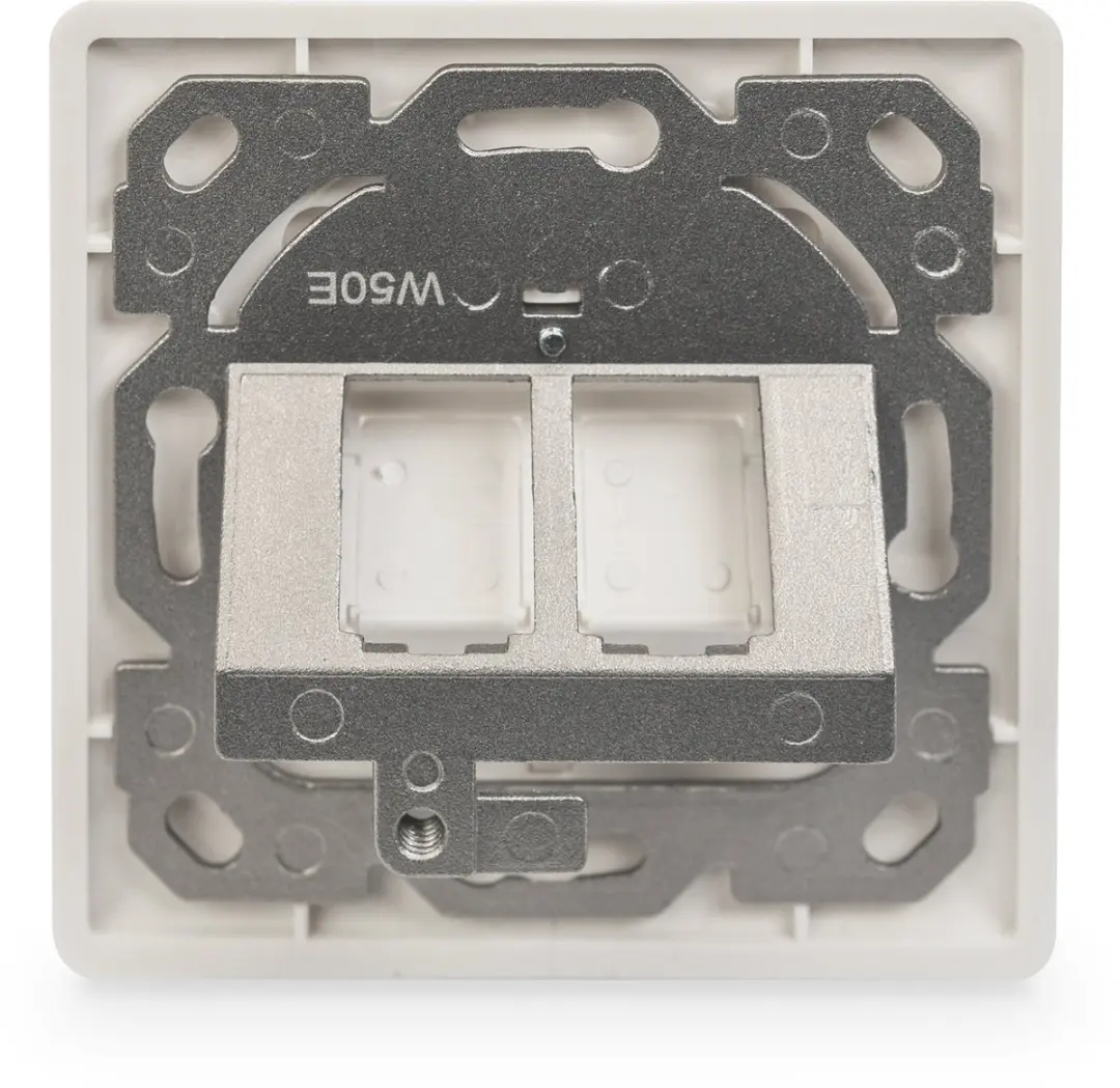 Digitus DN-93801-1 Keystone Houder 2-voudig - Wit