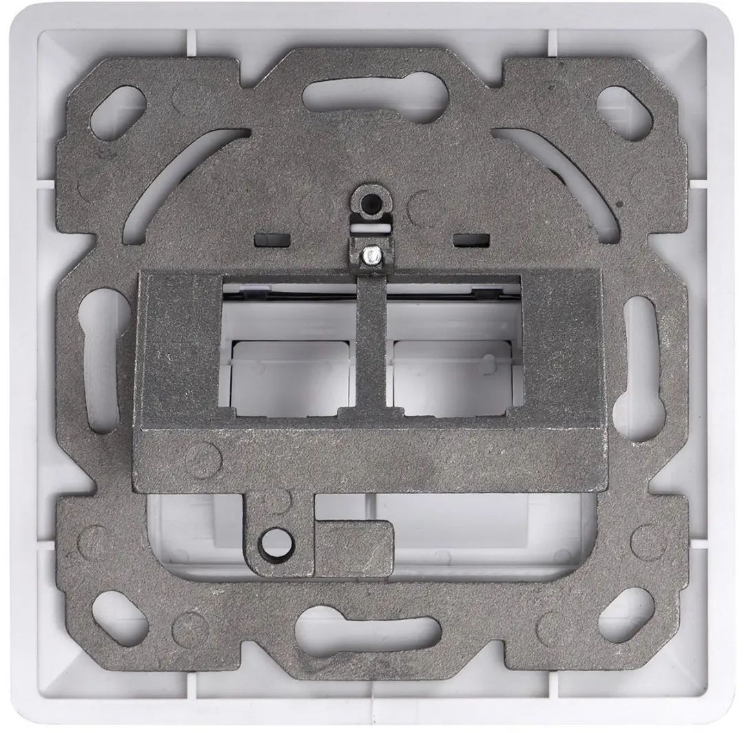 Digitus DN-93801-1 Keystone Houder 2-voudig - Wit - afbeelding 6 van 6