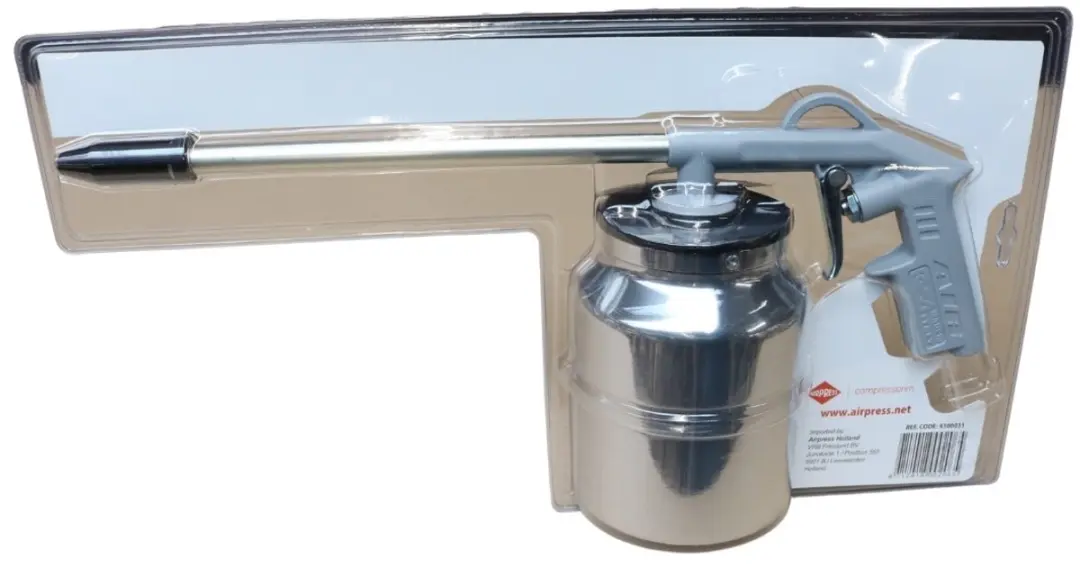 Airpress Vloeistofspuit 6.5 bar - 900ml - Grijs/Zilver