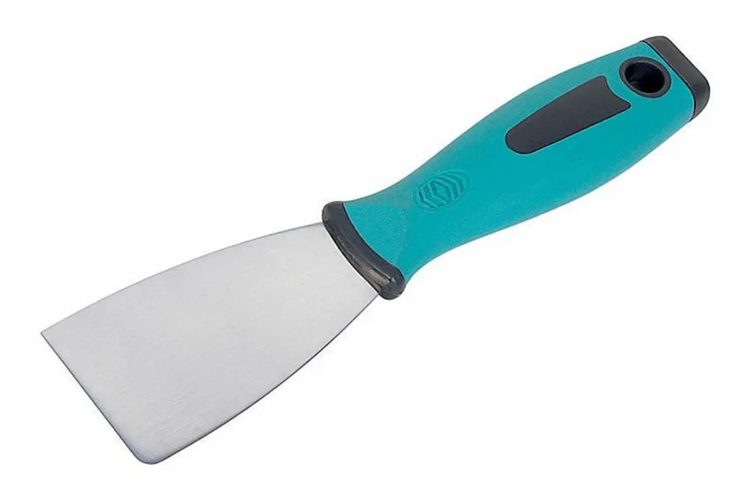 Wolfcraft Professioneel Plamuurmes 50mm - Zwart/zilver